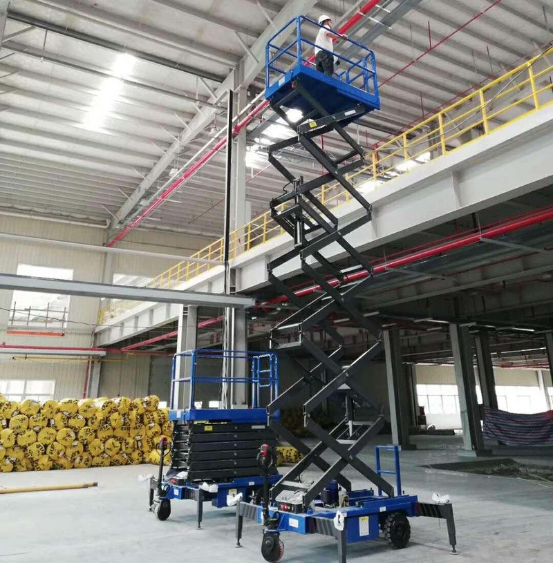 福州助力行走剪叉式高空作业平台